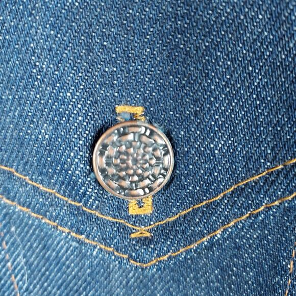 Big Smith Vintage Denim Chore Jacket Deadstock WPL 9477 USA Made Unworn Sz Mediu - Picture 8 of 12